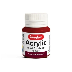 Farba akrylowa Ciemny karmin 20ml - Ideyka