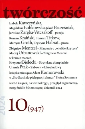 Twórczość 10/2024 - praca zbiorowa