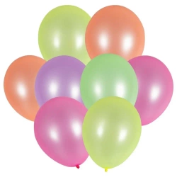 Balony neon duże 25cm 8szt - Arpex