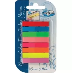 Zakładki indeksujące 45x8mm 20K. 83504 - Centrum