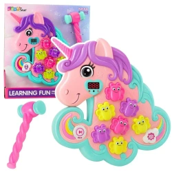 Gra zręcznościowa jednorożec kolorowy - Leantoys