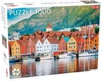 Puzzle Bergen Harbour 1000 - Tactic
