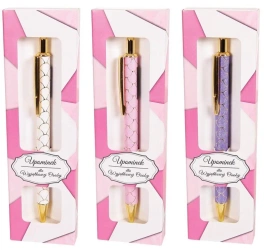 Długopis Glamour Gift Box mix dla Nauczyciela - Cresco