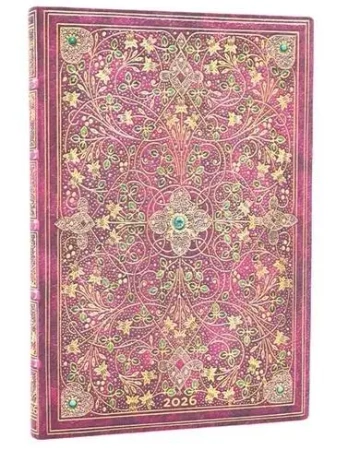 Kalendarz książkowy midi 2026 Diamond Jubilee - Paperblanks