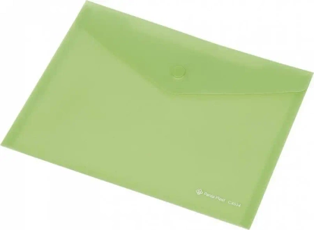 Koperta Focus C4531 A7 przezroczysta zielona - Panta Plast