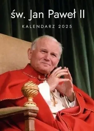 Kalendarz 2025 ścienny wieloplanszowy Jan Pawe II - Wydawnictwo Duszpasterstwa Rolników