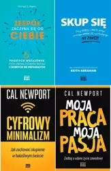 Zestaw 4 produktów - Cal Newport