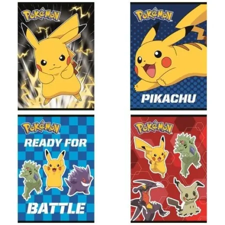 Zeszyt A5/32K kratka Pokemon (15szt) - ST-MAJEWSKI