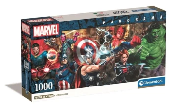 Puzzle 1000 Panorama The Avengers - Clementoni