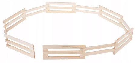 Płot zagroda drewno 156cm 1:24 610303 37893