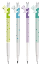 Długopis wymazywalny Hello Bears 0,5mm nieb(12szt) - GDD
