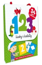 123 Liczby i kształty. Karty edukacyjne dla najmłodszych - praca zbiorowa