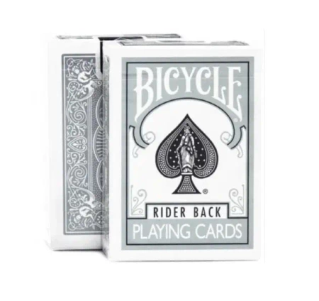 Karty Rider Back Silver BICYCLE - Quint