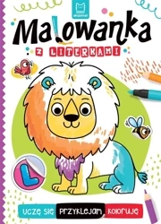 Uczę się, przyklejam, koloruję. Malowanka z... - Agata Kaczyńska