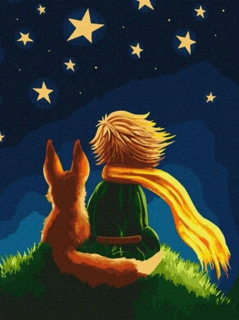 Malowanie po numerach - Bajeczni druhowie 30x40cm - Ideyka