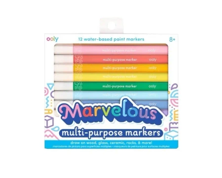 Flamastry olejowe do różnych powierzchni Marvelous - ooly