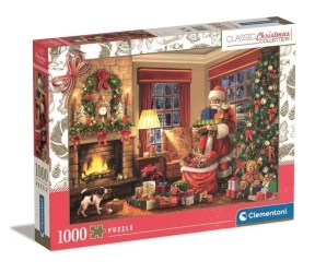 Puzzle 1000 Classic Christmas Collection - Clementoni