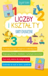 Bystrzaki. Liczby i kształty. Karty edukacyjne - praca zbiorowa