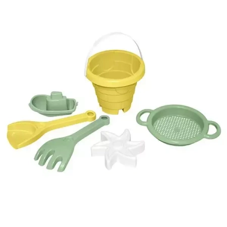 Słoneczny Poranek Zamek zestaw do piasku 6el - WADER