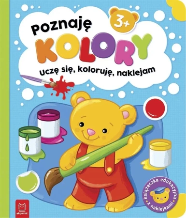 Poznaję kolory. Uczę się, koloruję, naklejam - Sylwia Kajdana