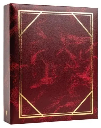 Fotoalbum kieszeniowy zgrzewany Vinyl 1 bordowy - Fandy