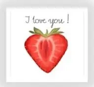 Karnet KW Truskawkowe serce - Henry