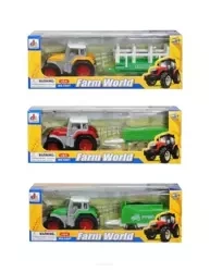 Traktor z przyczepą mix - SWEDE