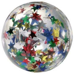 Piłka kauczukowa z gwiazdkami - Goki