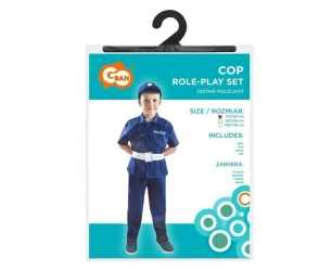Strój policjanta rozm. 110/120cm - Godan