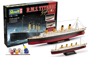 Zestaw upominkowy 2 modele RMS Titanic - Revell