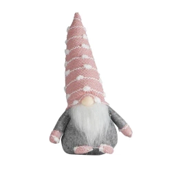 Skrzat z czapką w kropki różowy - Arpex