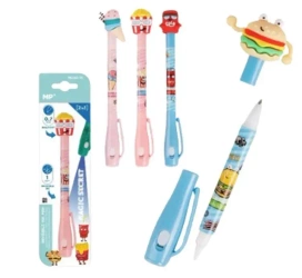 Długopis Szpiegowski MP UV z podwójną końcówką  Jedzonko blister 1szt.mix - MP Main Paper