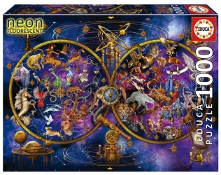Puzzle 1000 Konstelacje (fluorescencyjne) - Educa