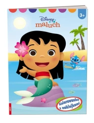 Disney Maluch. Kolorowanka z naklejkami - praca zbiorowa