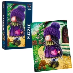 Puzzle 120 Urocza laleczka ze słonikiem - Roter Kafer