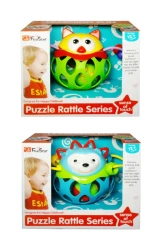 Grzechotka plastikowo-gumowa Zwierzątko - SWEDE