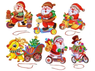 Zawieszka Mikołaj MIX - ADAR