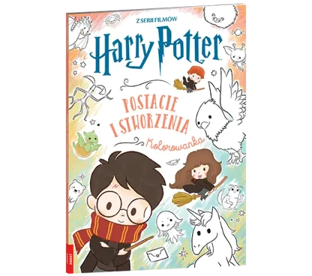 Harry Potter. Postacie i stworzenia. Kolorowanka - praca zbiorowa