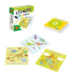 Rysowanie zmazywanie Dinozaury ALEX - Alexander