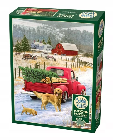 Cobble Hill Puzzle 1000 el. Wyprawa po choinkę