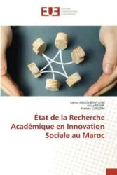 État de la Recherche Académique en Innovation Sociale au Maroc - IDRISSI BOUTAYBI Salma