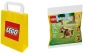 LEGO CREATOR 30666 PREZENTOWE ZWIERZĘTA + LEGO TORBA PAPIEROWA MAŁA