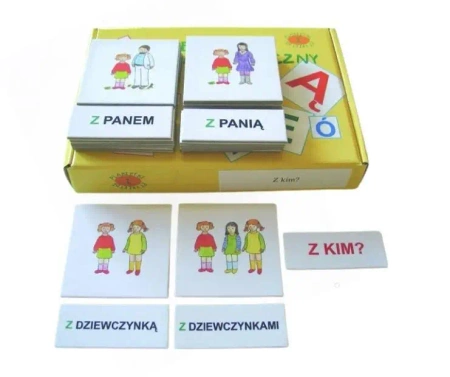Zestaw dydaktyczny. Z kim? - praca zbiorowa