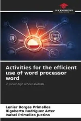 Activities for the efficient use of word processor word - Borges Primelles Lenier