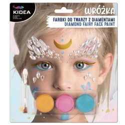 Farbki do twarzy Wróżka z diamentami KIDEA - DERFORM