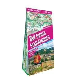 Adventure map Bucovina Maramures 1:250 000 lam - praca zbiorowa