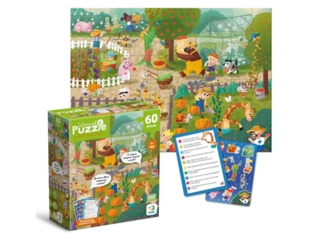 Wimmelpuzzle 60 Summer in the village - Dodo