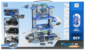 Parking. Auta policyjne - Mega Creative