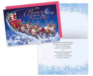 Karnet B6 Boże Narodzenie - Kukartka