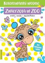 Kolorowanki wodne - Zwierzęta w ZOO - praca zbiorowa